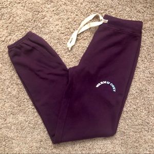 WARM Warm&Cozy Purple Sweats